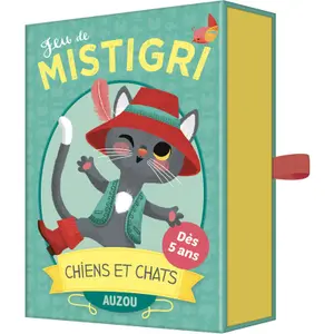 Card games mistigri dogs and cats Auzou image-1