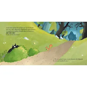 Book for the wolf who was afraid of his own shadow Auzou image-1