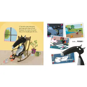 Book for the wolf who was afraid of his own shadow Auzou image-2