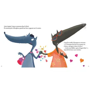 Book for the wolf who was looking for a lover Auzou image-2