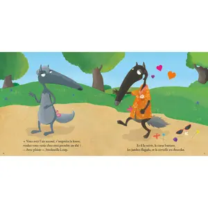 Book for the wolf who was looking for a lover Auzou image-2