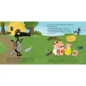 Book for the wolf who discovered the land of fairy tales Auzou image-1