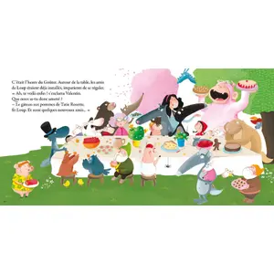 Book for the wolf who discovered the land of fairy tales Auzou image-2