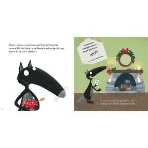 Book for the wolf who didn't like Christmas Auzou image-2