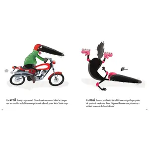 Book for the wolf who didn't want to walk anymore Auzou image-1