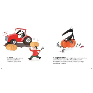 Book for the wolf who didn't want to walk anymore Auzou image-2