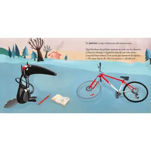 Book for the wolf who didn't want to walk anymore Auzou image-1