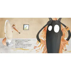 Book for the wolf who wanted to change color Auzou image-2