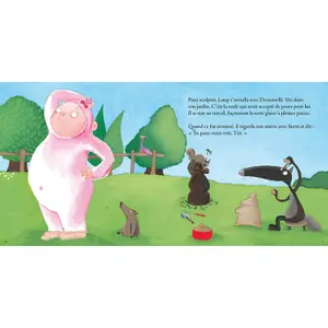 Book for the wolf who wanted to be an artist large format Auzou image-2