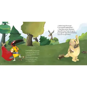 Book for the wolf who wanted to be a superhero Auzou image-1