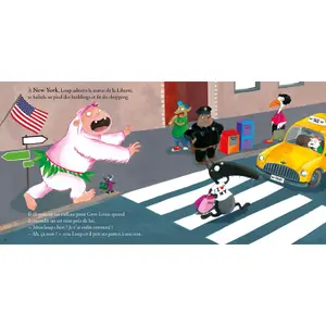 Book for the wolf who wanted to go around the world Auzou image-1