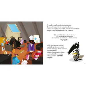 Book for the time-traveling wolf Auzou image-1