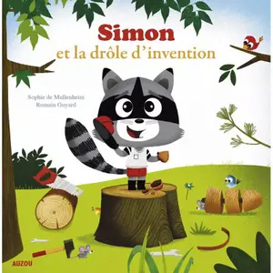 Book for simon and the funny invention Auzou image-0