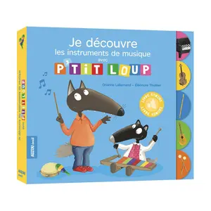 Book je decouvre les instruments de musique avec p'tit loup Auzou image-0