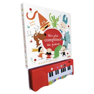 Books for my pretty nursery rhymes on the piano Auzou image-1