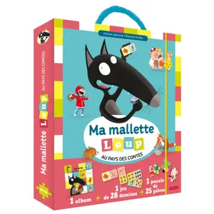 Creative activities ma mallette loup au pays des contes (my wolf case in fairytale land) Auzou image-0