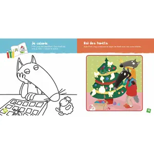 Book for activity book p'tit loup spécial noël Auzou image-1