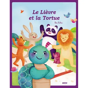 Book for the hare and the tortoise Auzou image-0