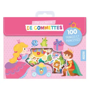 My 100 little princess stickers pack Auzou image-0