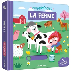 Book mon anim'agier - the farm Auzou image-0