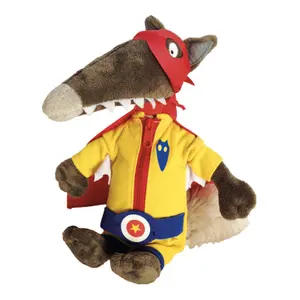 Doll clothes my superhero wolf outfit Auzou image-2