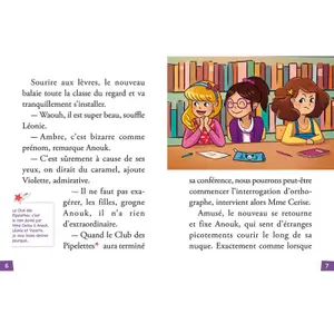 Book for the pipelettes club volume 4 the mystery magician Auzou image-2