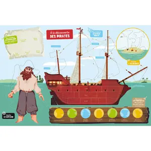 Book for discovering pirates Auzou image-1