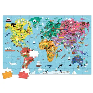 54-piece world animals puzzle Auzou image-0