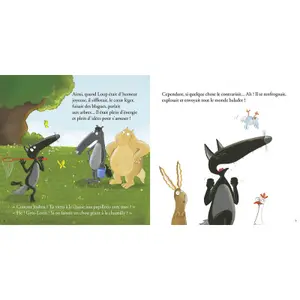 Book for the wolf who tamed his emotions Auzou image-2