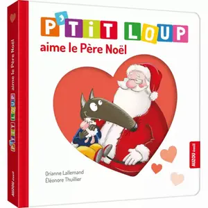 Book for p'tit loup loves santa claus Auzou image-0