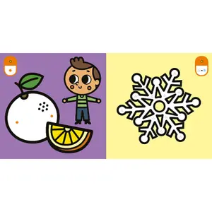 Coloriage mes premiers coloriages magiques winter Auzou image-1