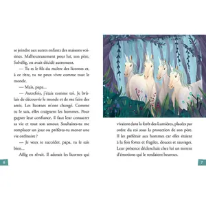 Book for the unicorn master tome 1 the forest of lights Auzou image-2