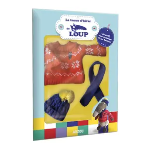 Buch für das Winteroutfit des Wolfs Auzou image-2