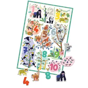 My first number magnet pack stickers Auzou image-0