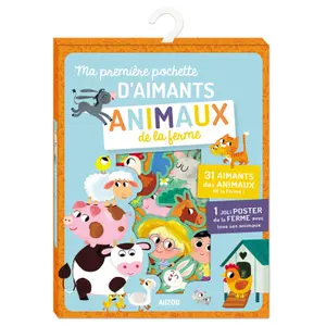 My first farm animal magnet pack stickers Auzou image-2