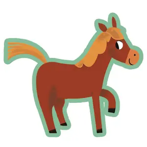 My first farm animal magnet pack stickers Auzou image-1