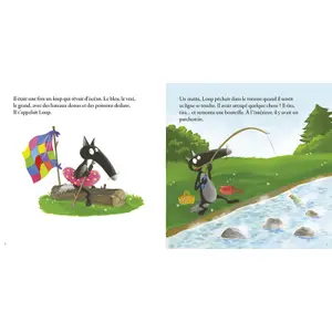 Book for the wolf who dreamed of the ocean Auzou image-1