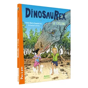 Book for dinosaurex tome 1 le cyclone Auzou image-0