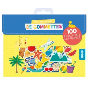 Gommettes ma pochette de 100 gommettes autocollants des vacances Auzou image-0