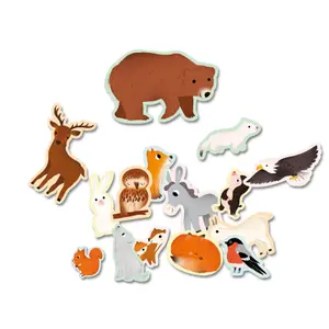 Gommettes ma pochette de 100 gommettes animaux de la montagne Auzou image-0