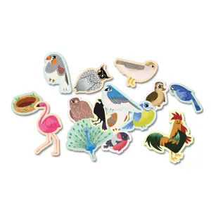 Gommettes ma pochette de 100 gommettes oiseaux Auzou image-0