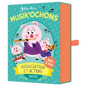 Card games musik'ochons association and action Auzou image-1