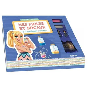 Creative activities mes fioles et bocaux 5 magnificent creations Auzou image-0