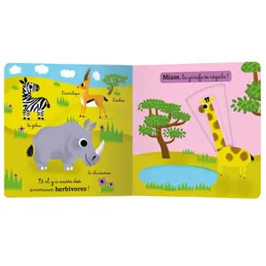 Book for the jungle and savannah Auzou image-1