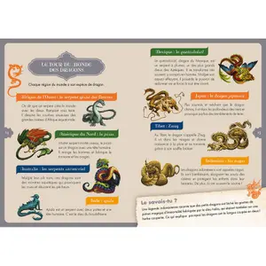 Book for discovering dragons Auzou image-2