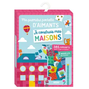 Stickers my first pocket of magnets I build my houses Auzou image-1