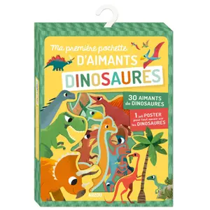 My first dinosaur magnet pack stickers Auzou image-1