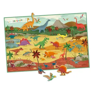 My first dinosaur magnet pack stickers Auzou image-0