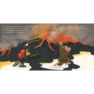 Book for the wolf who climbed the mountains Auzou image-2