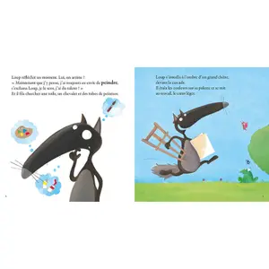 Books for my most beautiful wolf stories color/too/loving/marcher/world Auzou image-2